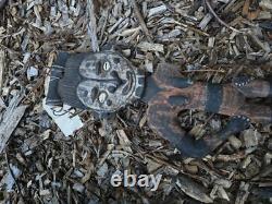 Papua New Guinea Spirit Hook Statue