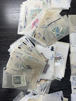 Papua New Guinea Stamp Collection In Glassine Envelopes 1000's Of Stamps
