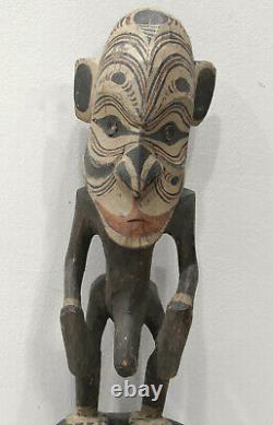 Papua New Guinea Statue Ancestor Figure Black Water Lakes