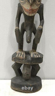 Papua New Guinea Statue Ancestor Figure Black Water Lakes