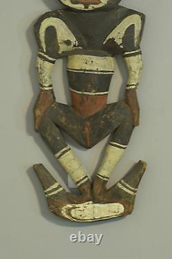 Papua New Guinea Statue Hook Iatmul Tribe Ceremonial Food Hook