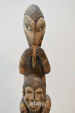 Papua New Guinea Statue Iatmul Kambot Village Bird Wood Statue
