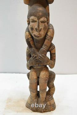 Papua New Guinea Statue Iatmul Kambot Village Bird Wood Statue