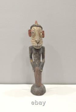 Papua New Guinea Statue Latmul Tribe Yamok Village