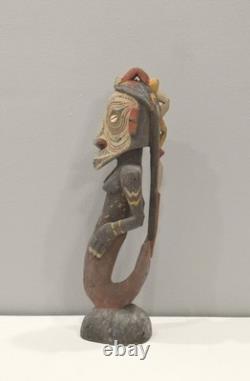 Papua New Guinea Statue Latmul Tribe Yamok Village