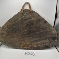Papua New Guinea Story Board Kambot Village Crocodile Canoe Hand Carved