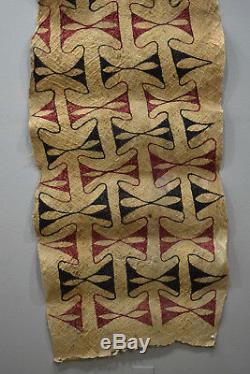 Papua New Guinea Tapa Barkcloth Ceremonial Baining Tapa Cloth