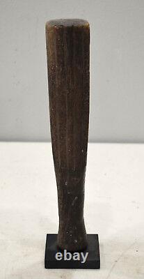 Papua New Guinea Tapa Cloth Wood Carved Beater Trobriand Islands