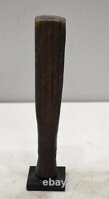 Papua New Guinea Tapa Cloth Wood Carved Beater Trobriand Islands