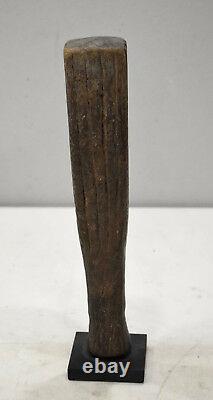 Papua New Guinea Tapa Cloth Wood Carved Beater Trobriand Islands