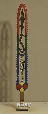 Papua New Guinea Tolai Dance Wand New Britain Wood Dance Performance Wand