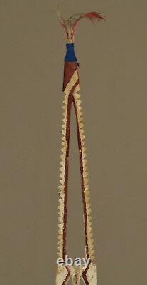 Papua New Guinea Tolai Dance Wand New Britain Wood Dance Performance Wand