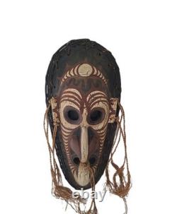 Papua New Guinea Tribal Ethnic Wooden Ceremony Mask