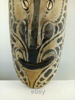 Papua New Guinea Tribal Wooden Carved Painted Board