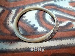 Papua New Guinea Trochus Shell Bracelet Polished Currency 20th Century