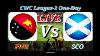 Papua New Guinea V Scotland Match 43 ICC Men S Cricket World Cup League 2