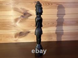 Papua New Guinea Vintage Wooden Sculpture Female Massim Tobriand Islands