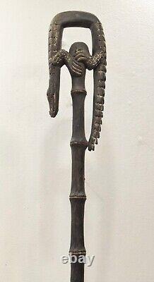 Papua New Guinea Walking Stick Latmul Tribe