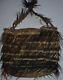 Papua New Guinea Witchdoctors Feathered Bag, Contents Inside 1900s 17