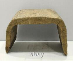 Papua New Guinea Wood Canoe Stool or Seat