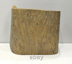 Papua New Guinea Wood Canoe Stool or Seat