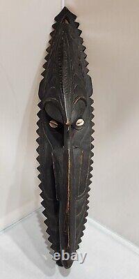 Papua New Guinea Wood Carving Decorative Mask See Description