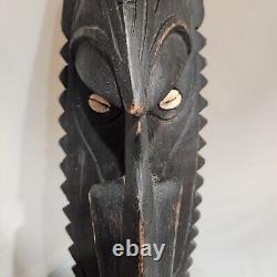 Papua New Guinea Wood Carving Decorative Mask See Description