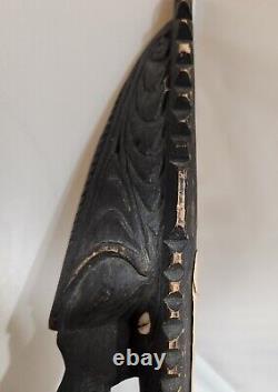 Papua New Guinea Wood Carving Decorative Mask See Description