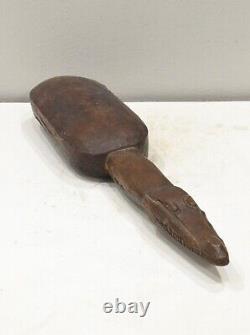 Papua New Guinea Wood Crocodile Head Hammer