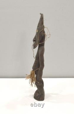 Papua New Guinea Wood Figure Ceremonial Mindimbit Village