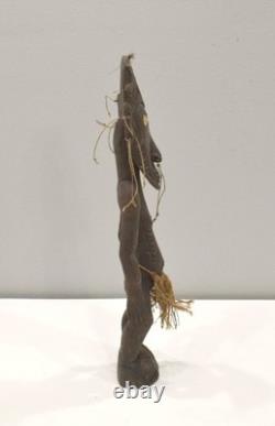 Papua New Guinea Wood Figure Ceremonial Mindimbit Village