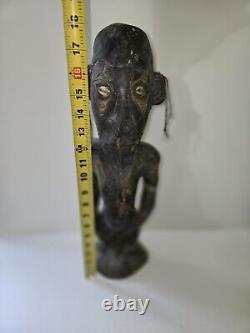 Papua New Guinea Wood Figure Mindimbit Village Ancestry Figure