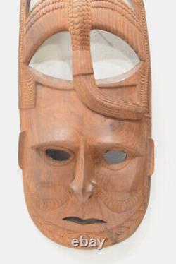 Papua New Guinea Wood Mask Massim Islands