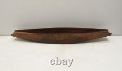 Papua New Guinea Wood Pandanadus Bowl Wuvulu Island