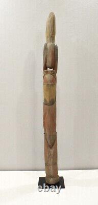 Papua New Guinea Wood Statue BlackWater Lakes