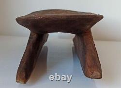 Papua New Guinea Wood Stool Upper Sepik River Carvings