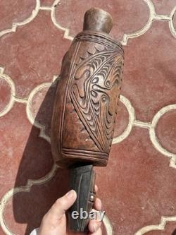 Papua New Guinea Wooden Slit Drum Vintage Hand Carved