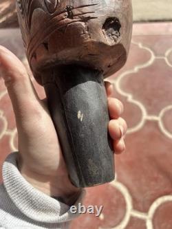 Papua New Guinea Wooden Slit Drum Vintage Hand Carved