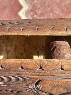 Papua New Guinea Wooden Slit Drum Vintage Hand Carved