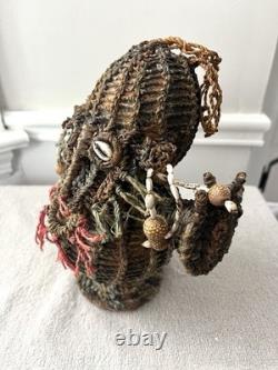Papua New Guinea Woven Dolly Kaminabit Village Spirit Doll Sepik River Basin