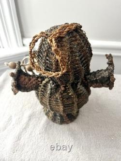Papua New Guinea Woven Dolly Kaminabit Village Spirit Doll Sepik River Basin