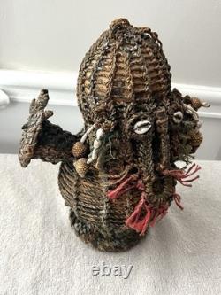 Papua New Guinea Woven Dolly Kaminabit Village Spirit Doll Sepik River Basin