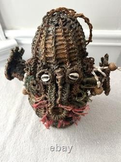 Papua New Guinea Woven Dolly Kaminabit Village Spirit Doll Sepik River Basin