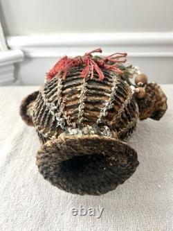 Papua New Guinea Woven Dolly Kaminabit Village Spirit Doll Sepik River Basin