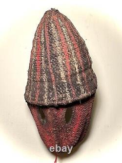 Papua New Guinea Woven Yam Mask Abelam