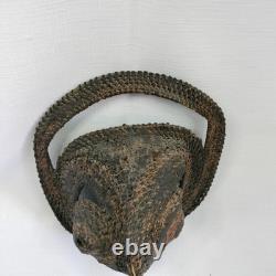 Papua New Guinea Yam Mask Small Hand Woven Basketwork
