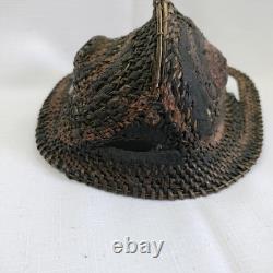 Papua New Guinea Yam Mask Small Hand Woven Basketwork