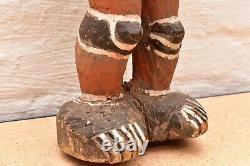 Papua New Guinea Yena Yam Abelam Spirit Wood Figure 33 STATUE Totem Pole Carved