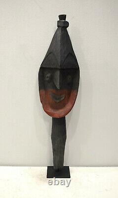 Papua New Guinea Yena Yam Spirit Wood Figure