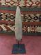 Papua New Guinea antique Axe Stone on stand